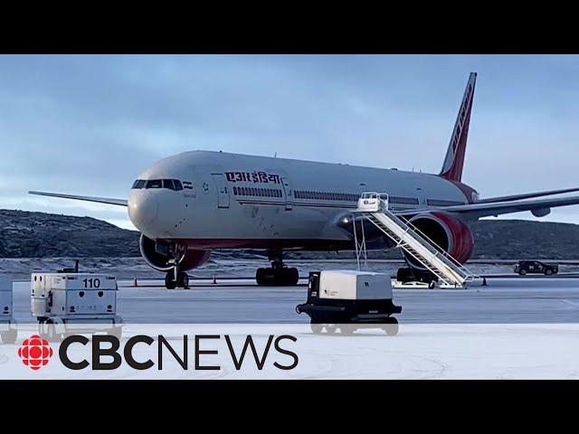 Canadian military plane ferries Air India to Chicago after emergency landing in Iqaluit