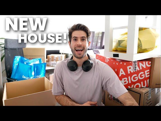 Moving into my new London Apartment (pack with me + empty house tour)