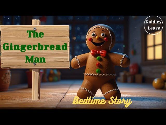 The Gingerbread Man | Bedtime Stories For Kids in English with Relaxing Music | Fairy Tales