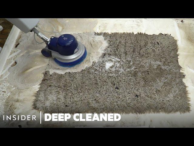 How A Worm-Infested Rug Is Deep Cleaned | Deep Cleaned | Insider