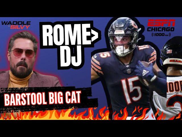 Rome Odunze is the Bears' TOP Receiver? Big Cat Thinks So!