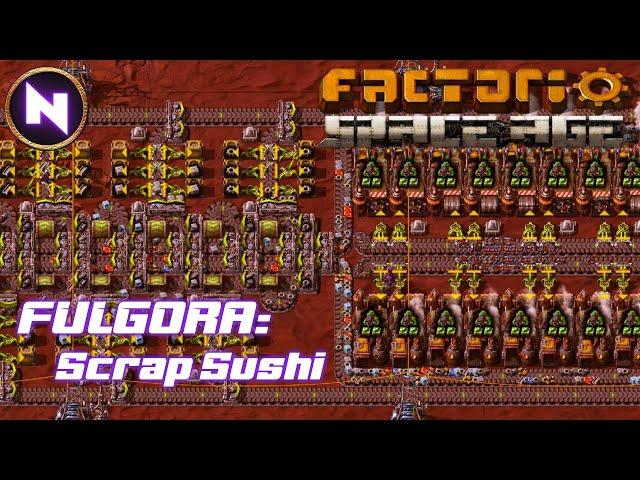 Planetfall FULGORA: Embrace The SCRAP ▶️ Free Everything | 08 | Factorio SPACE AGE