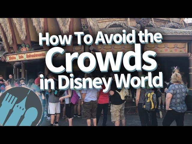 How To OUTSMART the Crowds in Disney World!