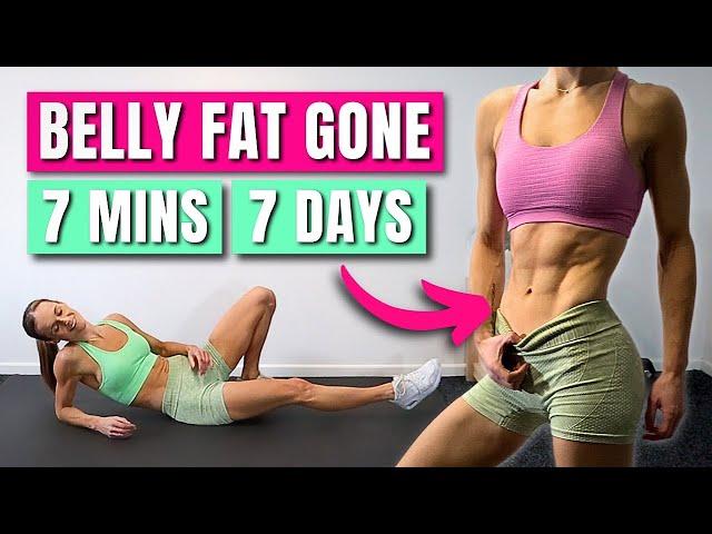 LOSE BELLY FAT IN 7 DAYS | 7 Min Workout Challenge at Home