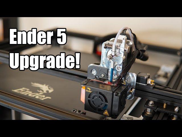 Micro Swiss Dual Gear Direct Drive Upgrade For Ender 5 and Ender 5 Plus 3D Printers
