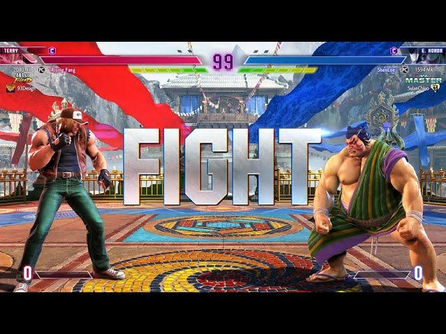 Street fighter 6  Oil King (Terry) Vs ShenLee (E.Honda)  SF6 High Level Match's!