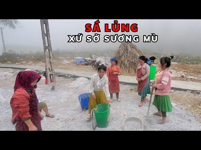 Huyền Thoại Sá Lủng Ngày Sương Mù _ Team CHAO VLOG - Chá Vùng Cao