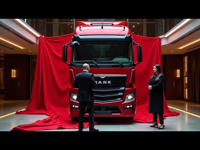 2025 MAN TGX: Redefining the Future of Heavy-Duty Trucking with Innovation and Efficiency.