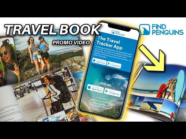 My FindPenguins Travel PHOTO MEMORY BOOK! *MOVING photos!*