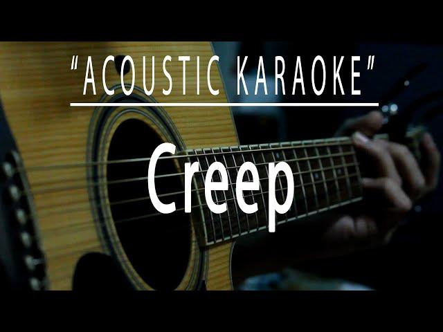 Creep - Radiohead (Acoustic karaoke)