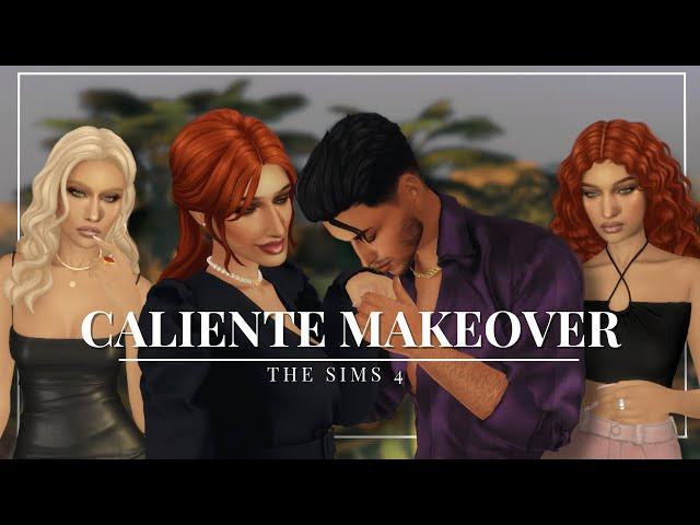 the new caliente family is not so caliente... | the sims 4 townie makeover