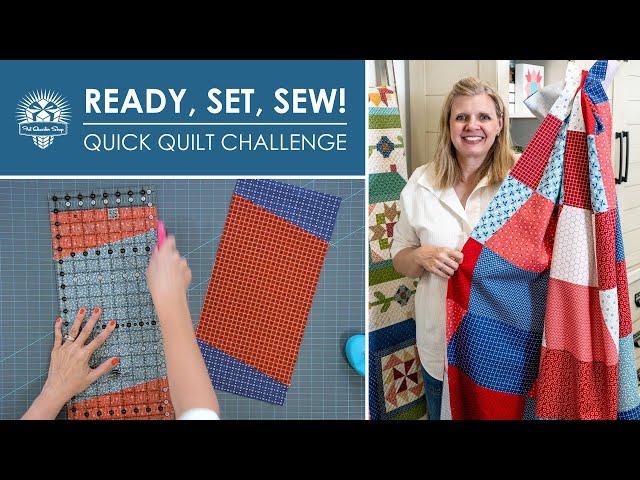 How FAST was my Mad Dash Quilt?⏩ Making my own Mad Dash Quilt from my Fat Quarter Club Bundle!