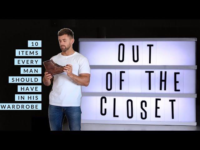 10 Items Every Man Should Have In His Wardrobe | NATHAN MCCALLUM