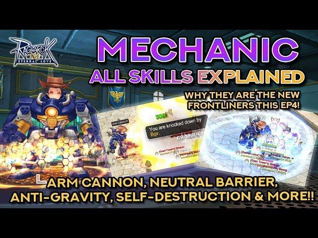 MECHANIC SKILLS DEMO + EXPLANATION | Ragnarok Mobile Eternal Love