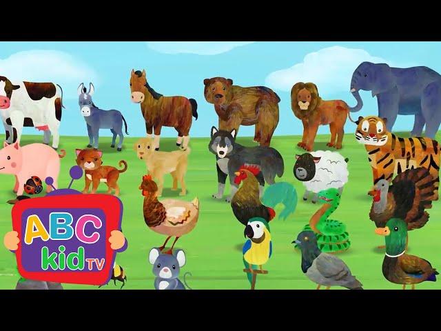 Animal Sounds Song  | Animal Stories for Toddlers - ABC Kid TV | Nursery Rhymes & Kids Songs