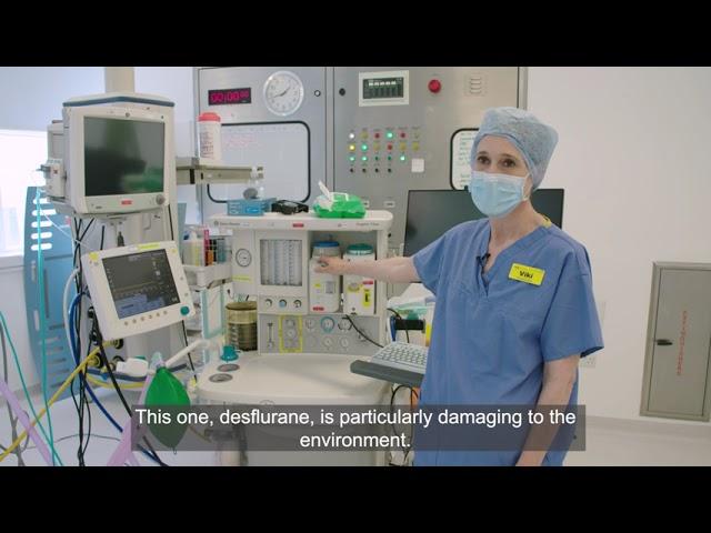 UCLH declares a climate emergency: Reducing the use of environmentally harmful anaesthetic gases