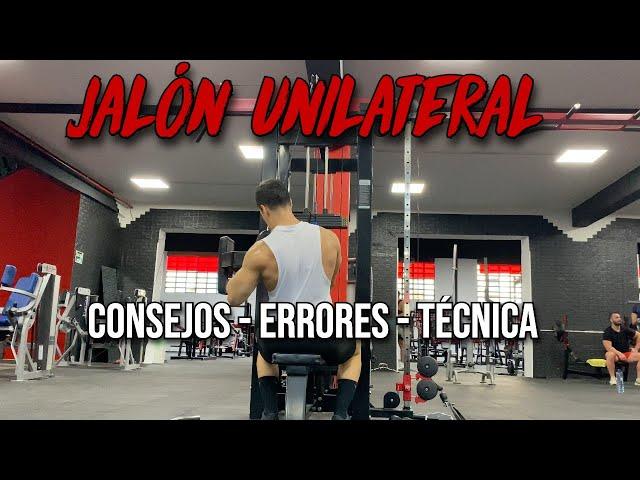 JALON AL PECHO UNILATERAL- Ejecución, consejos y errores comunes - TEAMCHORPA