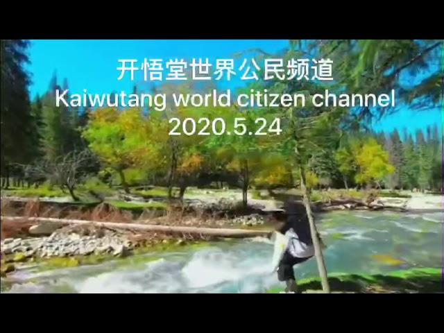 开悟堂世界公民频道 Kaiwutang world citizen channel 2020.5.24