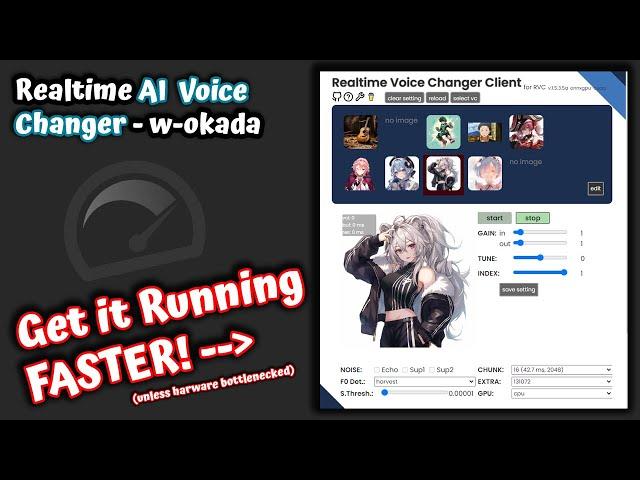 Optimizing Settings in AI Voice Changer Client