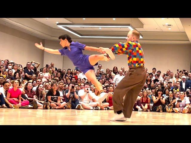 Unforgettable Lindy Hop Moments: Camp Hollywood 2023 Open Lindy Finals (SIDE VIEW)