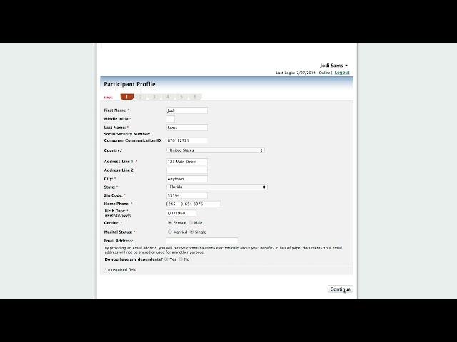 Employee Portal Online FSA Enrollment