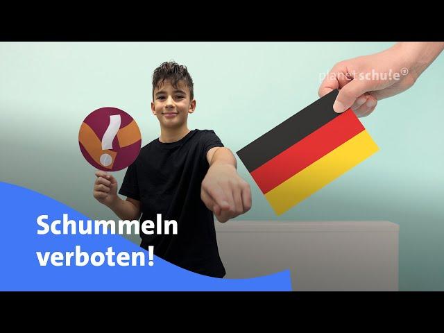 Wahlen in Deutschland: Welche Regeln gibt’s? - Erklär’s mir | planet schule