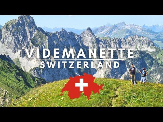 La Videmanette Switzerland • Short hike to spectacular ridge