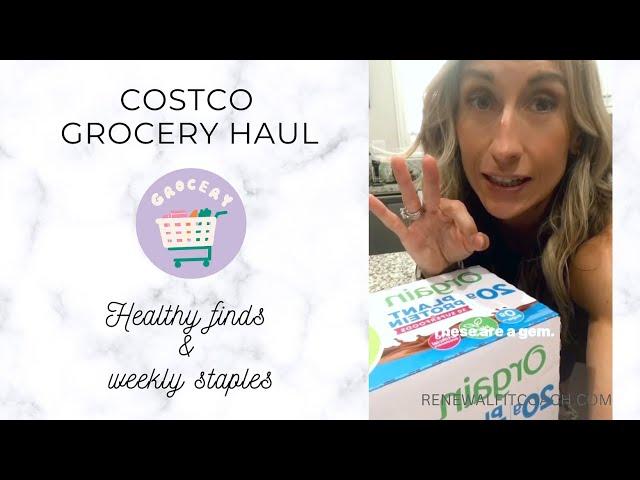 Healthy Costco Grocery Haul with a Registered Dietitian | Renewal Fit coach