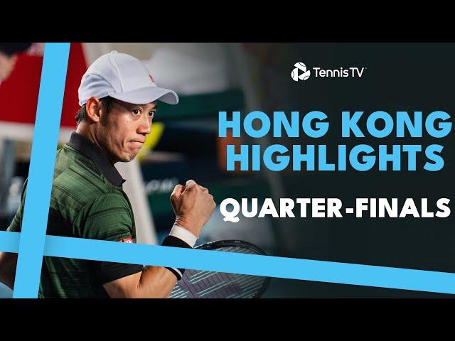 Nishikori vs Norrie, Musetti, Fils & Marozsan Feature | Hong Kong Quarter-Finals Highlights