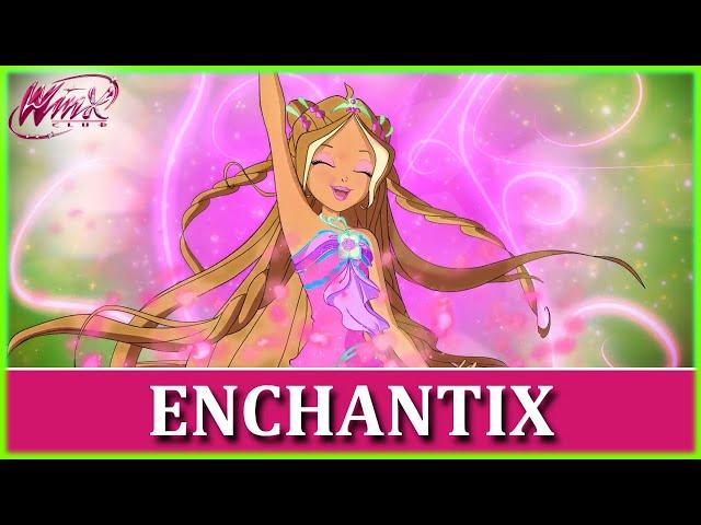 Winx Club | Season 8 - Enchantix [FULL TRANSFORMATION] (Fixed Colors/New remix)