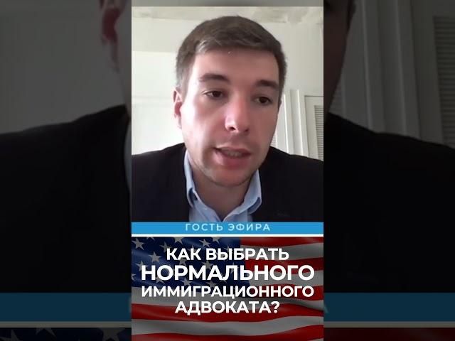 Как выбрать НОРМАЛЬНОГО иммиграционного адвоката? #shorts