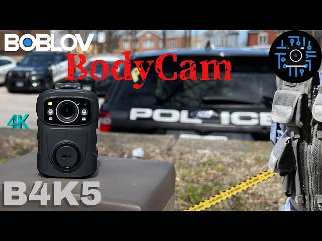 Boblov B4k5 Bodycam #4k #amazon #camera  #cool #find #128gb