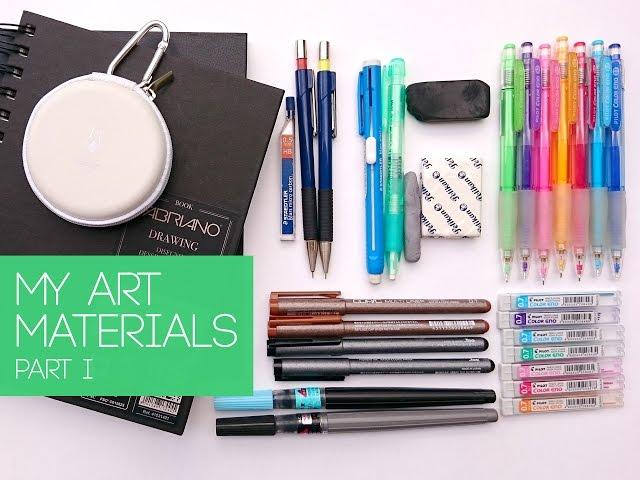  MY ART MATERIALS ~ Part I