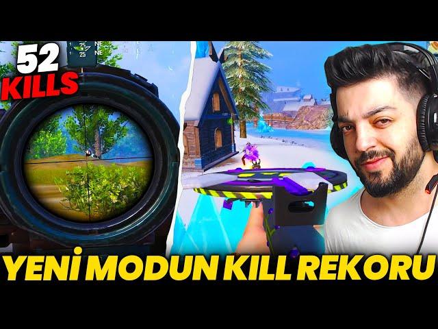 +52 KILLS !! YENİ MODUN KILL REKORUNU KIRDIK !! PUBG Mobile