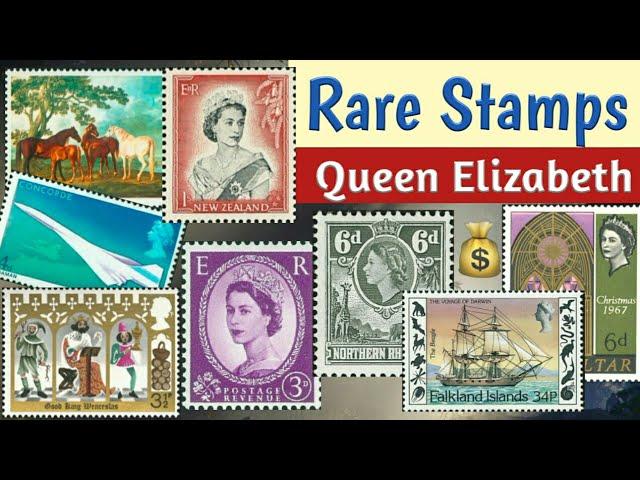 Queen Elizabeth Rare Stamps Worth Collecting - Part 4 | World Beautiful Stamp Collection