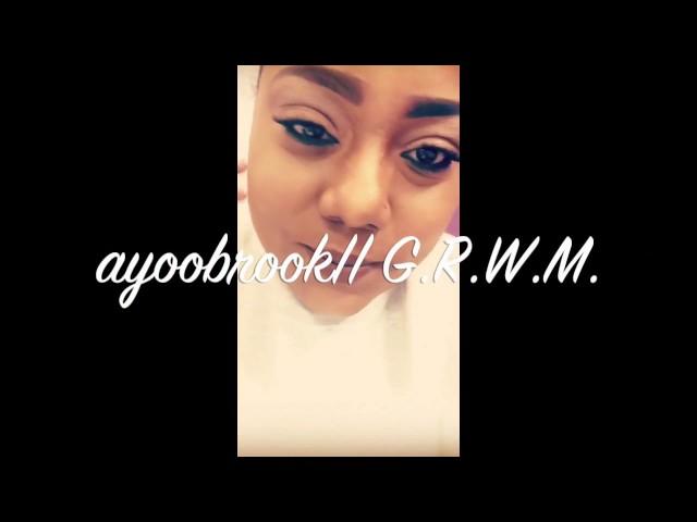 G.R.W.M | Becca Ali | IG:ayoobrook | Makeup Tutorial  |