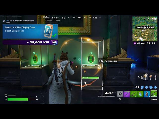 Fortnite - Search A Dill Bit Display Case (WEEK 2 Quests Challenges)