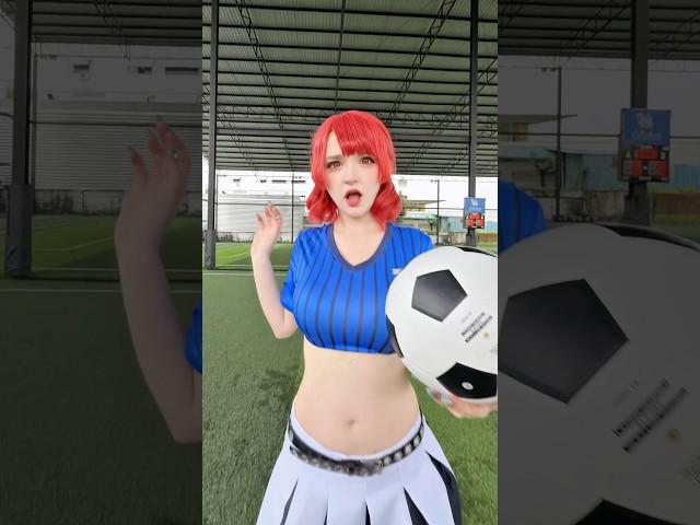 Are you ready to play football with me? 🫡 #anime #cosplay