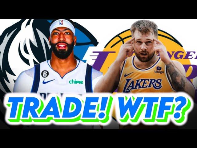 MAVERICKS TRADE LUKA DONCIC for Anthony Davis! BLOCKBUSTER Lakers Mavericks trade?