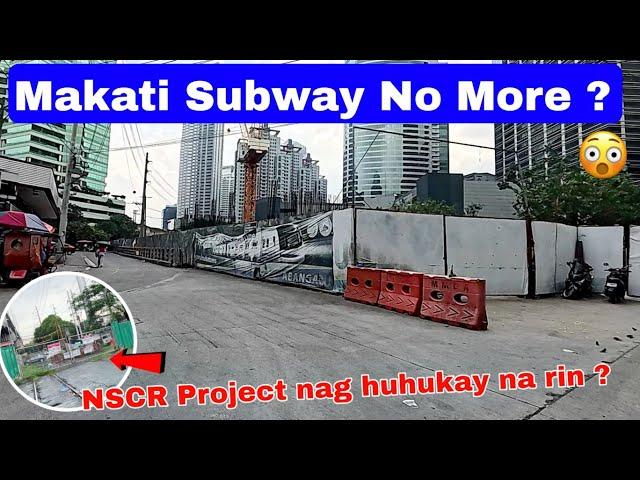 PAALAM na Makati Subway ?ganito na ngayon ! North South Commuter Railway Project naghuhukay na rin !