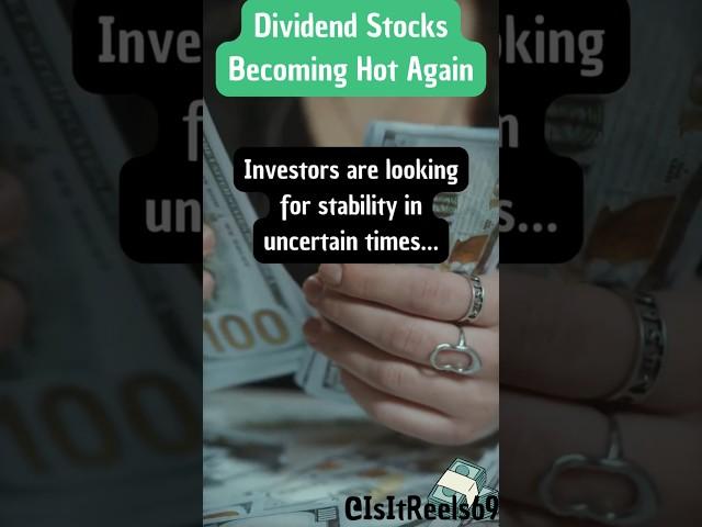 Dividend Stock Becoming Hot Again #stockmarket #stocks #stock #money #personalfinance #market #facts