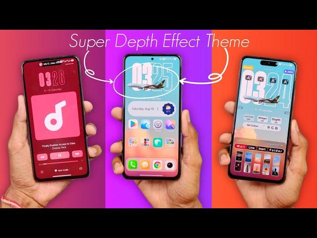 Best Theme for HyperOS with Super Depth Effect & iOS Features 