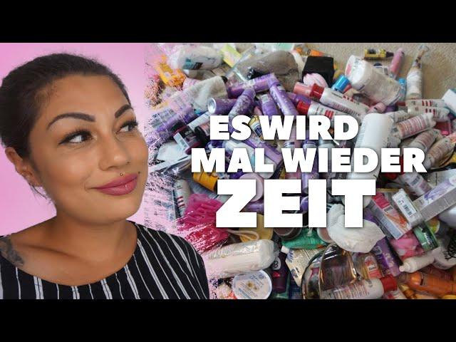 XXL Badezimmer Frühjahrsputz - Pflege sortieren - 3 TAGE lang miste ich meine pflegende Kosmetik aus