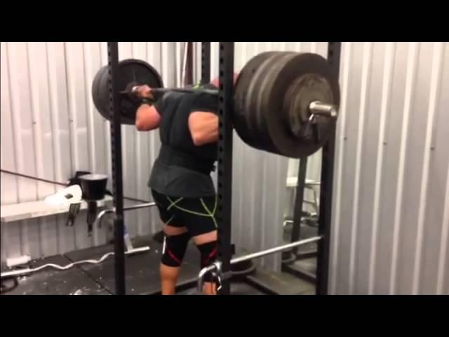 BJ Whitehead 730 x 2 Raw Squat