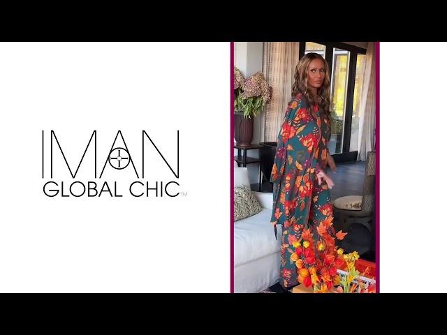 IMAN Global Chic 2piece Buttery Soft Knit Pajama Set