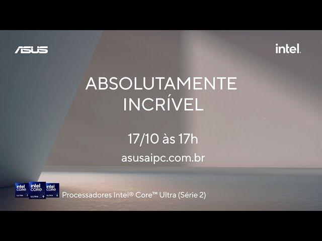 Uma novidade ABSOLUTAMENTE INCRÍVEL está chegando | ASUS AI PC 