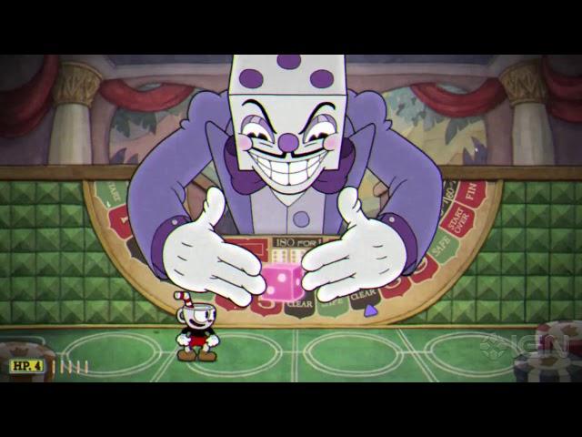 Cuphead Walkthrough - How to Beat King Dice