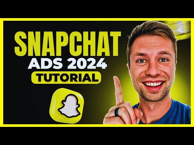 Snapchat Ads Tutorial 2024 For Beginners [Free Cheat Sheet Included]