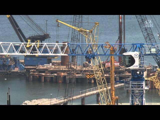 Мост на остров Русский. Фильм, январь 2012
