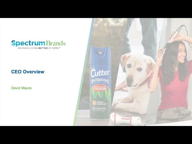 Spectrum Brands Holdings SPB Q4 2024 Earnings Presentation